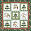 Santa's Tree Farm Panel Quilt Kit - Beverly McCullough - Riley Blake Designs - Pattern Fabric Kit - Quilting Cotton Fabric