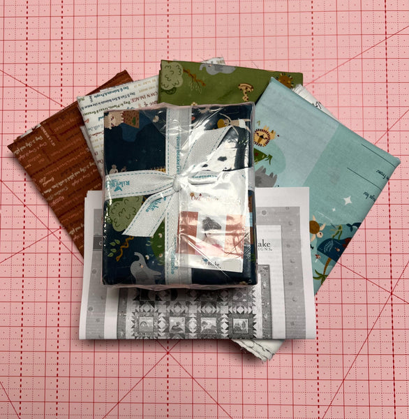 Created With Love Soft Book Panel Quilt Kit by Jennifer Long - Created With Love - Riley Blake - Pattern Fabric Kit -  Quilting Cotton
