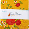 DEAL First Blooms Charm Pack 5" Stacker Bundle - Riley Blake Designs - 42-Piece Precut  - Floral Flowers - Quilting Cotton Fabric