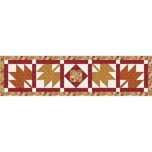 Fall Hues Table Runner Quilt PATTERN P239 by Tara Reed Quilts - Riley Blake Design - INSTRUCTIONS Only