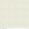 Image of the Summer Skies and Fireflies Garden Pink Quilting Cotton Fabric by Riley Blake Designs. Features flowers on a pink background. Cute Little Fabric Shop