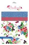 DEAL Cloudburst 2.5 Inch Rolie Polie Jelly Roll 40-Piece - Riley Blake Designs - Precut  Bundle - Flowers Floral - Cotton Fabric