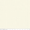SALE American Jane Pindots C840 Ivory - Riley Blake Designs - PRINTED Tiny Swiss Dots - Quilting Cotton Fabric