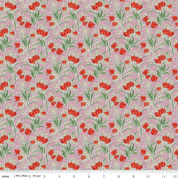SALE Flower Shop 01667412B Florists' Flowers B - Riley Blake Designs - Floral Flowers - Liberty Fabrics - Quilting Cotton Fabric