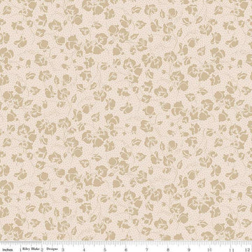 SALE Flower Shop 01667413B Sweet Pea Spot B - Riley Blake Designs - Floral Flowers - Liberty Fabrics - Quilting Cotton Fabric