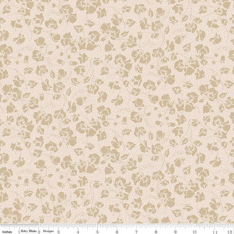 Flower Shop 01667413B Sweet Pea Spot B - Riley Blake Designs - Floral Flowers - Liberty Fabrics - Quilting Cotton Fabric