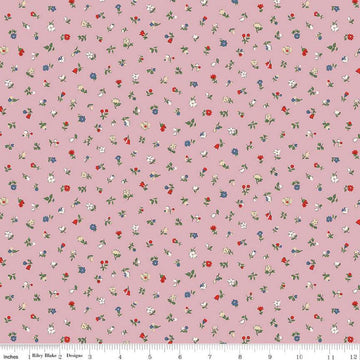 Flower Shop 01667415B Newland Sprigs B - Riley Blake Designs - Floral Flowers - Liberty Fabrics - Quilting Cotton Fabric