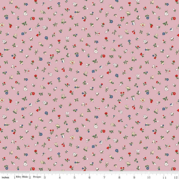 Flower Shop 01667415B Newland Sprigs B - Riley Blake Designs - Floral Flowers - Liberty Fabrics - Quilting Cotton Fabric