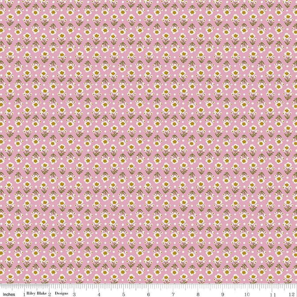 SALE Botanist's Walk 01667410A Posy Breeze A - Riley Blake Designs - Floral Flowers - Liberty Fabrics - Quilting Cotton Fabric