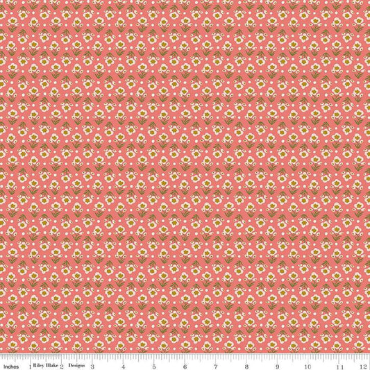SALE Botanist's Walk 01667410C Posy Breeze C - Riley Blake Designs - Floral Flowers - Liberty Fabrics - Quilting Cotton Fabric