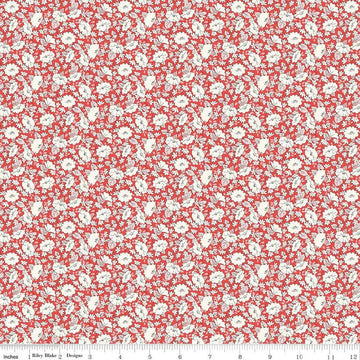 SALE Tudor Celebration 01667445B Mayflower Meadow B - Riley Blake Designs - Floral Flowers - Liberty Fabrics - Quilting Cotton Fabric