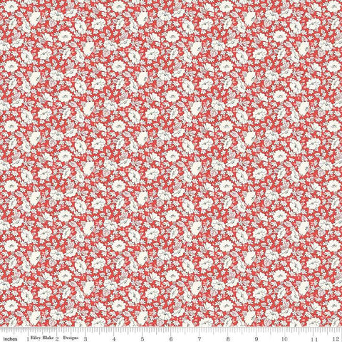 Tudor Celebration 01667445B Mayflower Meadow B - Riley Blake Designs - Floral Flowers - Liberty Fabrics - Quilting Cotton Fabric