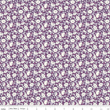 DEAL Tudor Celebration 01667445A Mayflower Meadow A - Riley Blake Designs - Floral Flowers - Liberty Fabrics - Quilting Cotton Fabric