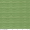 Image of the Gentler Times Remember Basil quilting cotton fabric by Riley Blake Designs. Features dots on a green background. Cute Little Fabric Shop