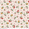 3-Yard cut- DEAL Gentler Times Reunion WIDEBACK WB16493 Coral - Riley Blake - 108" - Quilting Cotton Fabric