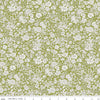 SALE Emily Belle Collection 01666440A Caterpillar - Riley Blake Designs - Floral Flowers - Liberty Fabrics - Quilting Cotton Fabric