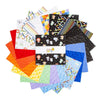 New Box of Crayons 10" Stacker 42-Piece Precut Bundle Crayola Fabric - Riley Blake Quilting Cotton Fabric - Licensed Product