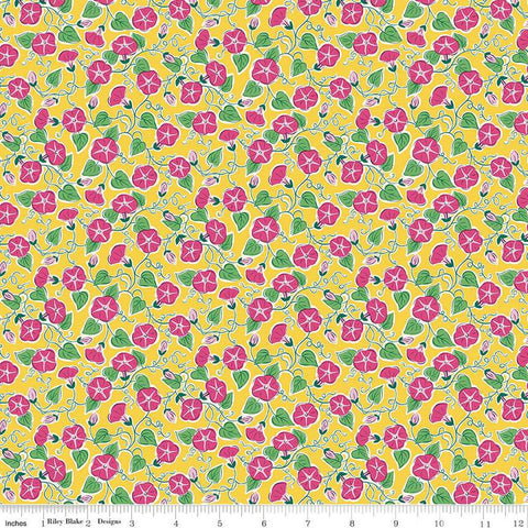 Postcard from Paradise 01667440C Paradise Vine C - Riley Blake Designs - Floral Flowers - Liberty Fabrics - Quilting Cotton Fabric