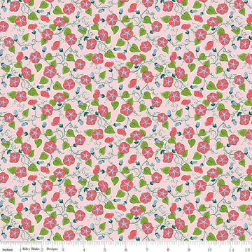 SALE Postcard from Paradise 01667440A Paradise Vine A - Riley Blake Designs - Floral Flowers - Liberty Fabrics - Quilting Cotton Fabric