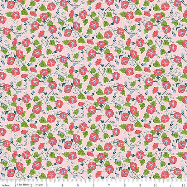 Postcard from Paradise 01667440A Paradise Vine A - Riley Blake Designs - Floral Flowers - Liberty Fabrics - Quilting Cotton Fabric