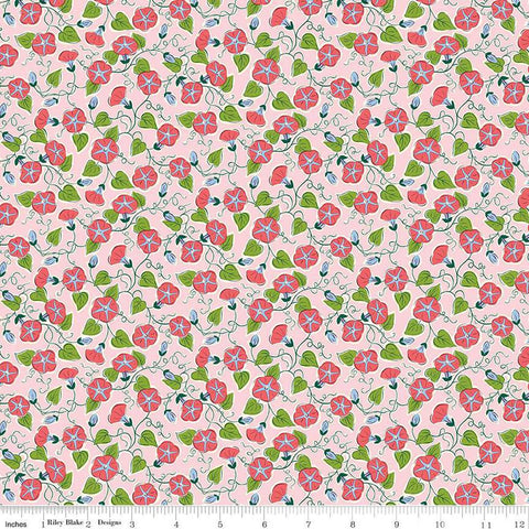 Postcard from Paradise 01667440A Paradise Vine A - Riley Blake Designs - Floral Flowers - Liberty Fabrics - Quilting Cotton Fabric