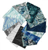SALE Virtuoso Fat Quarter Bundle 12-Piece - QT Fabrics -  Precut - Ocean Paint Marble Abstract - Quilting Cotton Fabric