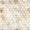 2 Yard 19" End of Bolt - Earthly Delights Chicken Wire 31318 Cream E - QT Fabric - 108" - Hexagons - Quilting Cotton Fabric