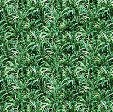 Image of the Earthly Delights Tall Grass Green quilting cotton fabric by Dan Morris for QT Fabrics. Features grass on a green background. Cute Little Fabric Shop