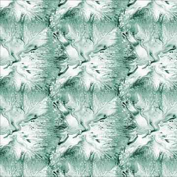 Image of the Virtuoso Texture Jade quilting cotton fabric by Ocllo Mason for QT Fabrics. Features swirled green paint. Cute Little Fabric Shop
