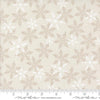 Image of the Winter Friends Woodland White quilting cotton fabric by Moda Fabrics. Features snowflakes on a white background. Cute Little Fabric Shop