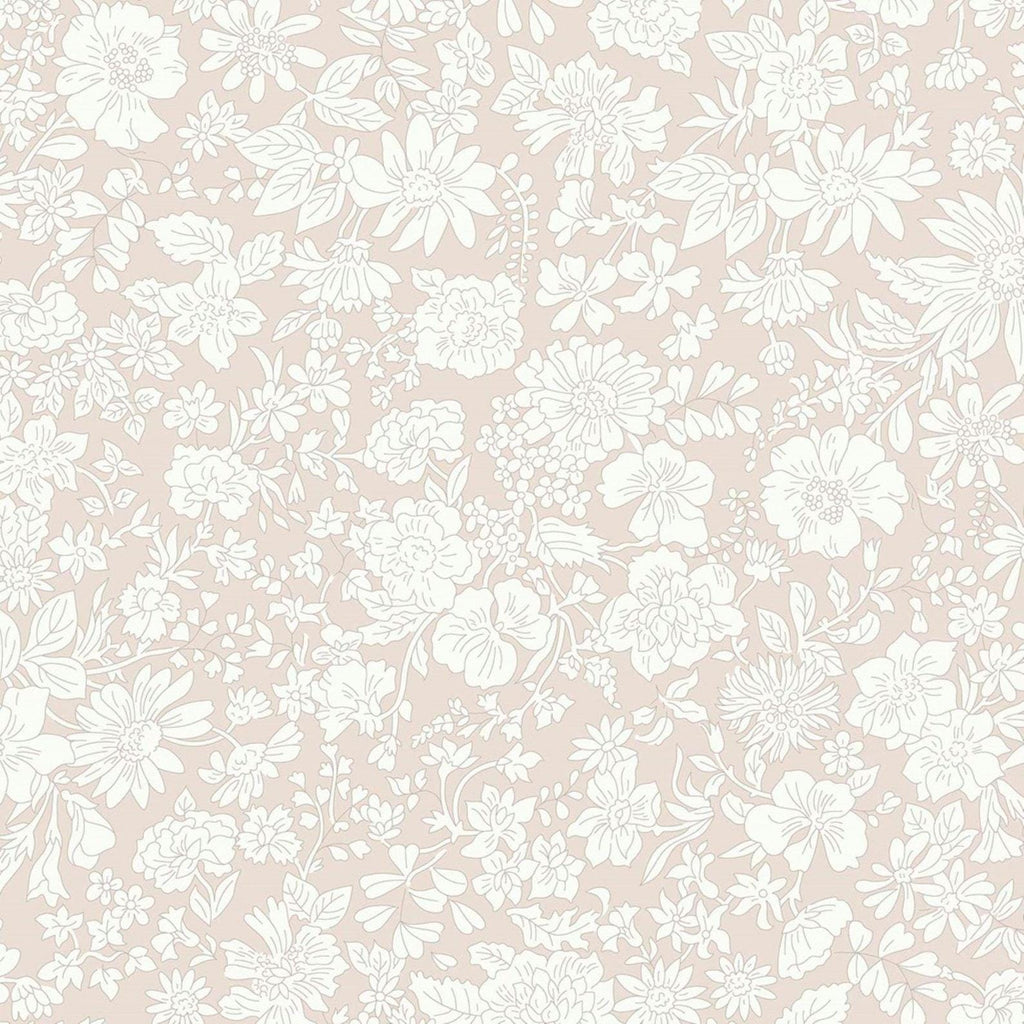 1 yard 10" End of Bolt - Liberty Wide-Width Emily Blossom Parchment A WIDE 0166W7403A - Riley Blake - 107/108" Wide - Quilting Cotton Fabric