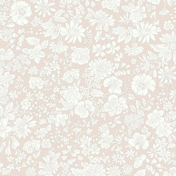 1 yard 10" End of Bolt - Liberty Wide-Width Emily Blossom Parchment A WIDE 0166W7403A - Riley Blake - 108" - Quilting Cotton Fabric