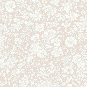 3-Yard cut - Liberty Wide-Width Emily Blossom Parchment A WIDEBACK 0166W7403A - Riley Blake - 108" - Quilting Cotton Fabric