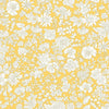 3-Yard cut - Liberty Wide-Width Emily Blossom Sunshine Yellow A WIDEBACK 0166W7405A - Riley Blake - 108" - Quilting Cotton Fabric