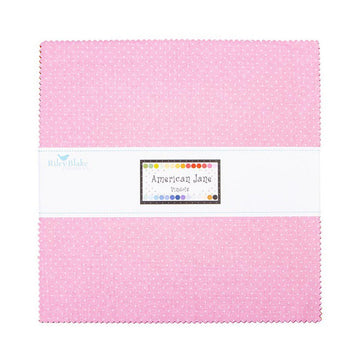 DEAL American Jane Pindots 10" Stacker Bundle - Riley Blake Designs - 42-Piece Precut  - Tiny Dots - Quilting Cotton Fabric