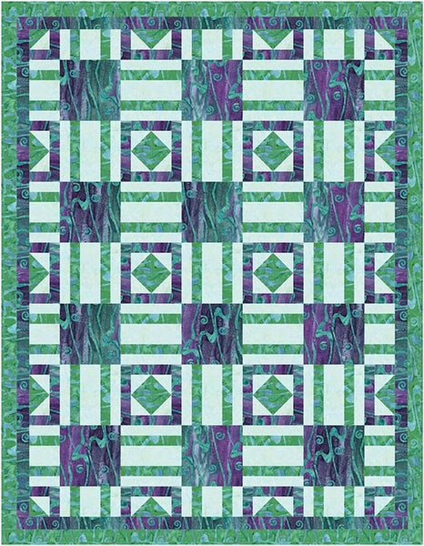 Make It Home With 3-Yard Quilts Quilt PATTERN Book P018 by Fabric Café - Riley Blake - INSTRUCTIONS Only - Multiple Sizes