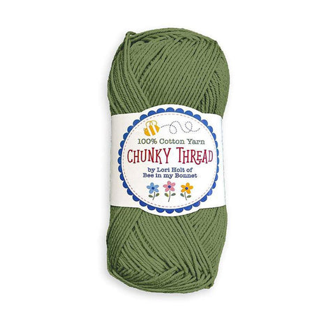 SALE Lori Holt Chunky Thread STCT-43439 Tarragon - Riley Blake - 100% Cotton Sport Weight Yarn - 50 Grams - Approx 140 Yards/128 Meters