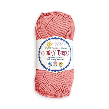 DEAL Lori Holt Chunky Thread STCT-43441 Blossom - Riley Blake - 100% Cotton Sport Weight Yarn - 50 Grams - Approx 140 Yards/128 Meters