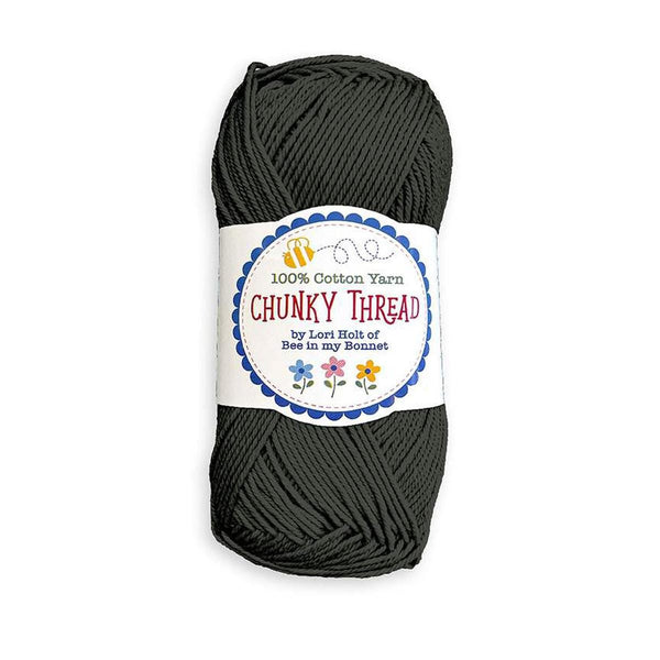 SALE Lori Holt Chunky Thread STCT-43435 Chalkboard - Riley Blake - 100% Cotton Sport Weight Yarn - 50 Grams - Approx 140 Yards/128 Meters