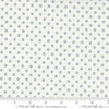 Image of the Nantucket Summer Dots Cream quilting cotton fabric by Camille Roskelley for Moda Fabrics. Features circles on an off-white background. Cute Little Fabric Shop