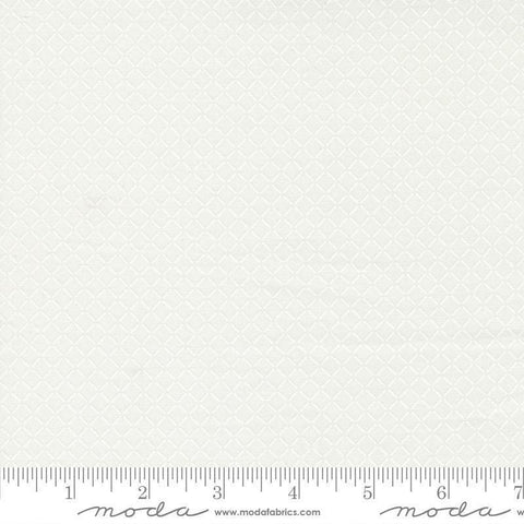Image of the Nantucket Summer Sail Cream quilting cotton fabric by Camille Roskelley for Moda Fabrics. Features squares on an off-white background. Cute Little Fabric Shop