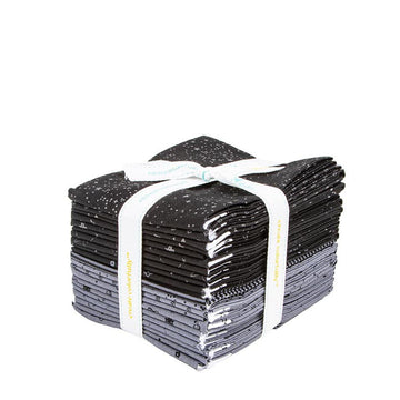 SALE Blackout Fat Quarter Bundle 21-Piece - Riley Blake Designs -  Precut - Grayscale Shapes - Quilting Cotton Fabric