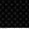 Image of Blackout Flower Black by The RBD Designers for Riley Blake Designs. Features flowers on a black background. Cute Little Fabric Shop