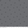 Image of Blackout X's Gray by The RBD Designers for Riley Blake Designs. Features crosses on a gray background. Cute Little Fabric Shop