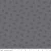 Image of Blackout Cat Face Gray by The RBD Designers for Riley Blake Designs. Features cat faces on a gray background. Cute Little Fabric Shop