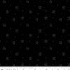 Image of Blackout X's Black by The RBD Designers for Riley Blake Designs. Features crosses on a black background. Cute Little Fabric Shop