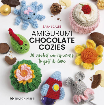 SALE Amigurumi Chocolate Cozies Book PATTERN SPR-0200 - Search Press - Moda Fabrics - Crochet Animal Object Small Present