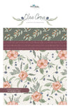 SALE Olive Grove 2.5 Inch Rolie Polie Jelly Roll 40 pieces - Riley Blake - Precut - Plants Nature - Quilting Cotton Fabric