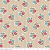 2 yard 27" End of Bolt - SALE Gentler Times Nostalgia WIDEBACK WB16492 Cider - Riley Blake - 108" - Quilting Cotton Fabric