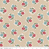 3-Yard cut- SALE Gentler Times Nostalgia WIDEBACK WB16492 Cider - Riley Blake - 108" - Quilting Cotton Fabric
